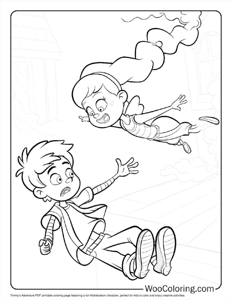 nickelodeon characters coloring pages