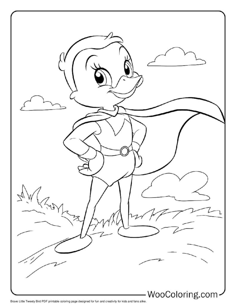 100 Tweety Bird Coloring Pages Free PDF To Print Woo Coloring