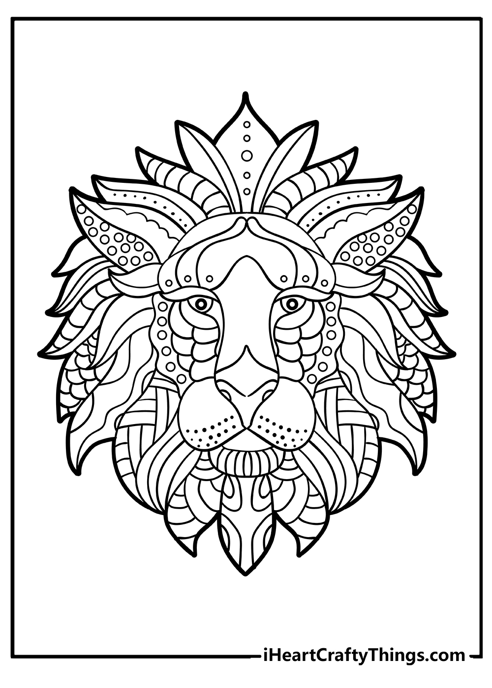 free coloring pages for adults animals