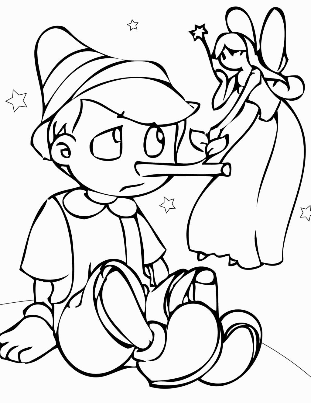 fairy tale characters coloring pages
