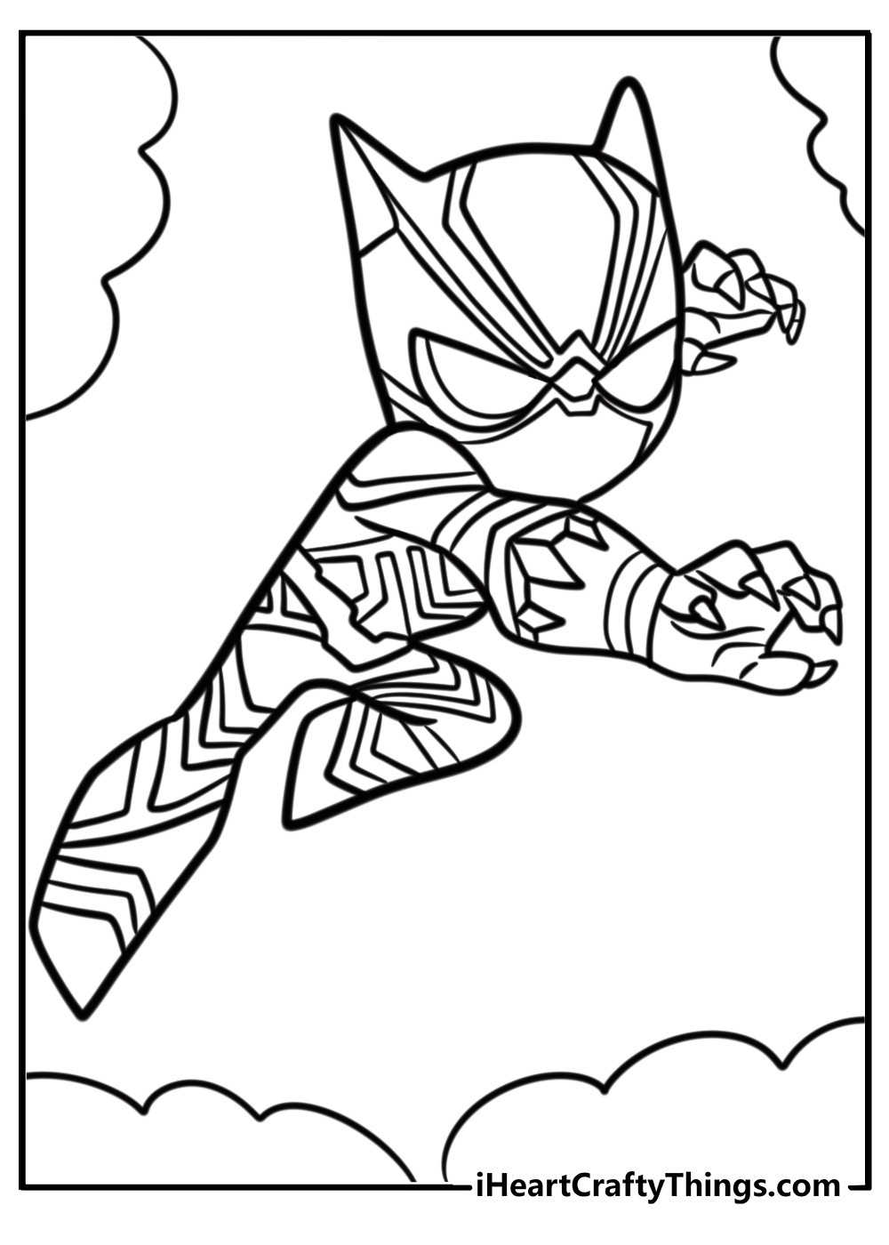 15 Black Panther Coloring Pages Printable Easy Free PDFs 