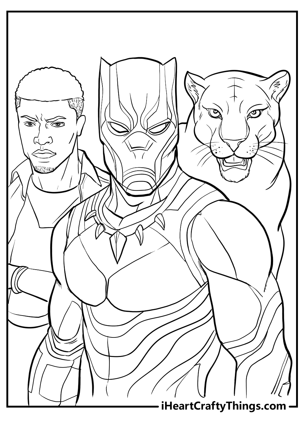 15 Black Panther Coloring Pages Printable Easy Free PDFs 