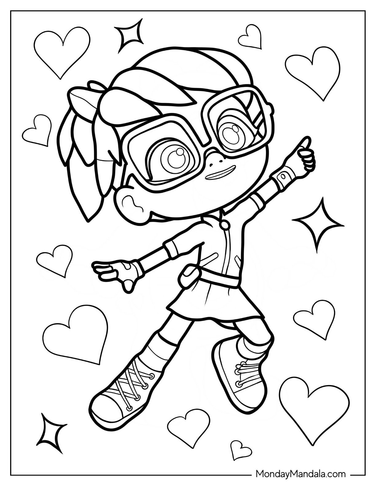 20 Abby Hatcher Coloring Pages Free PDF Printables 
