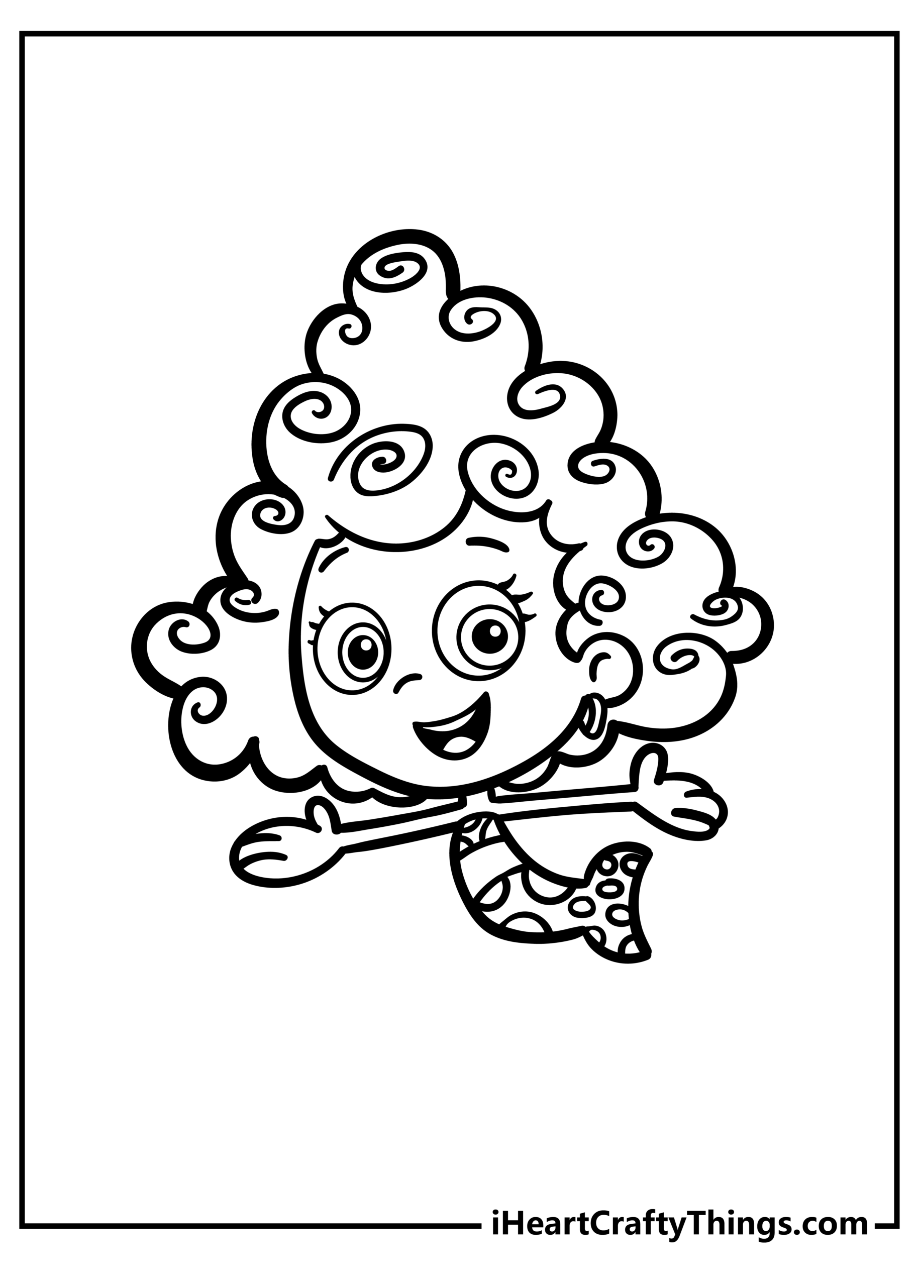 bubble guppies characters coloring pages