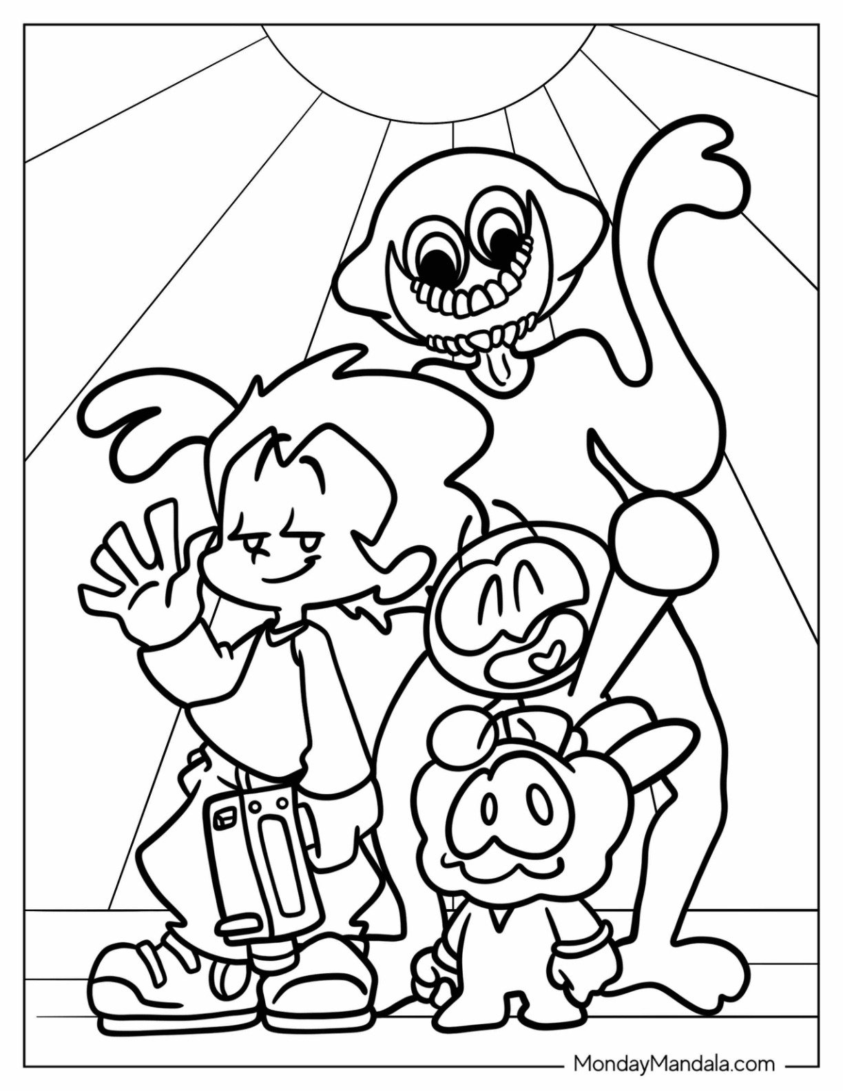 20 Friday Night Funkin Coloring Pages Free Printables 