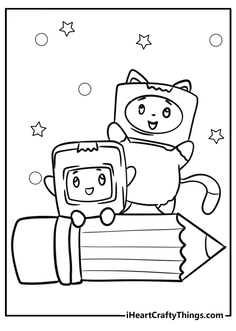20 LankyBox Coloring Pages Free Detailed PDF Printables 