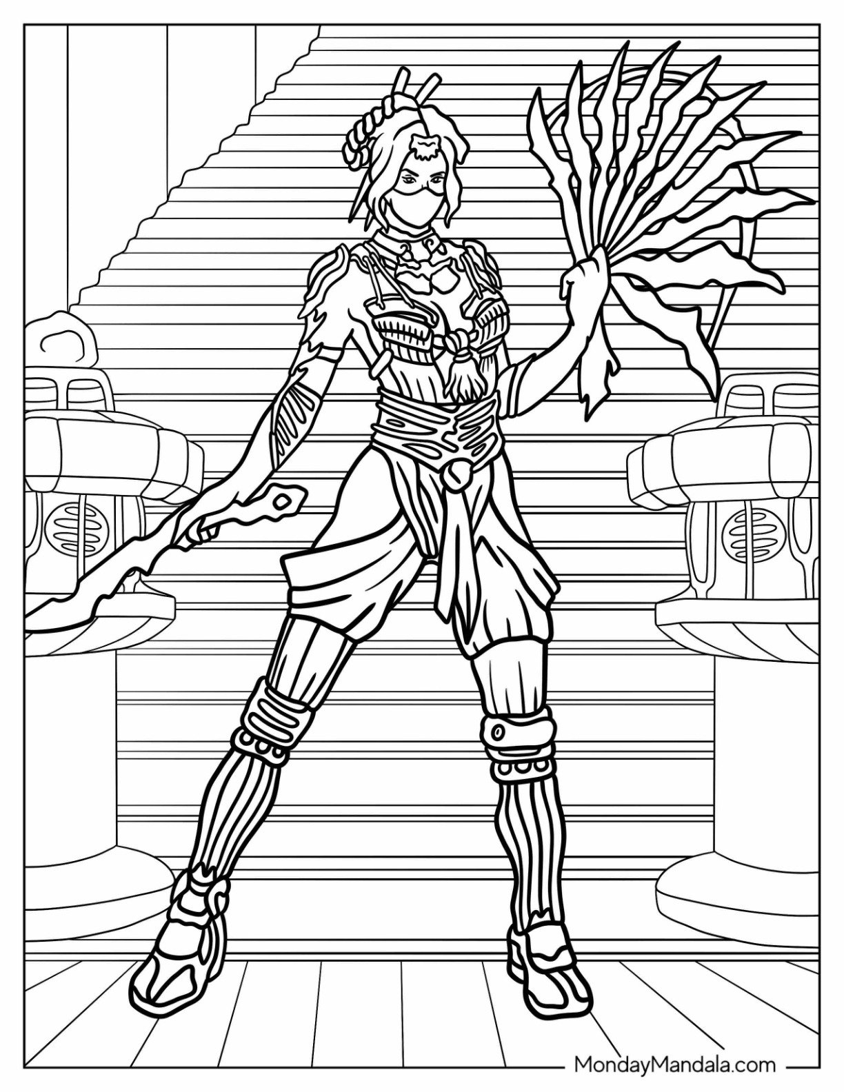 20 Mortal Kombat Coloring Pages Free PDF Printables 