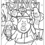 20 Sing Coloring Pages Free PDF Printables 