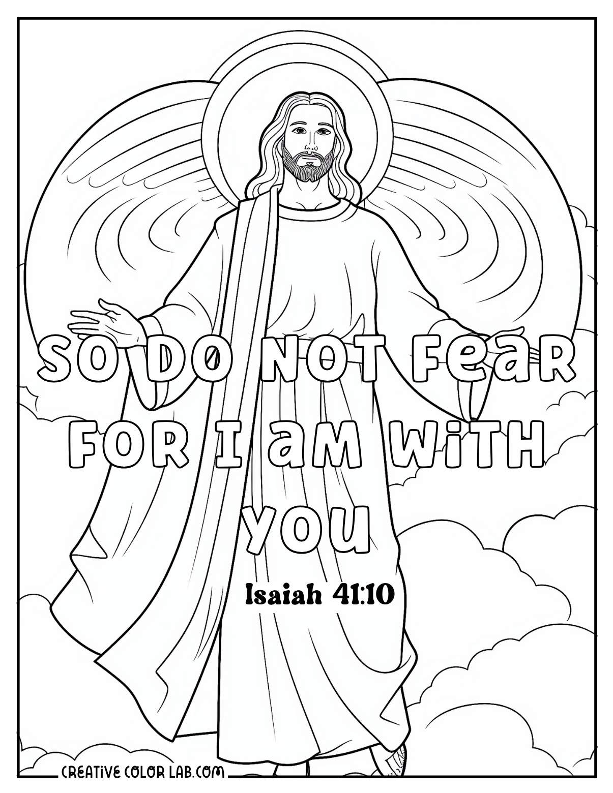 24 Jesus Coloring Pages Free PDF Printables