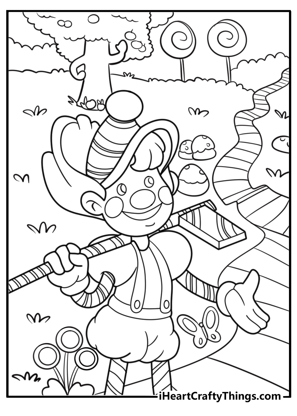 25 Free Candy Land Coloring Pages For Kids