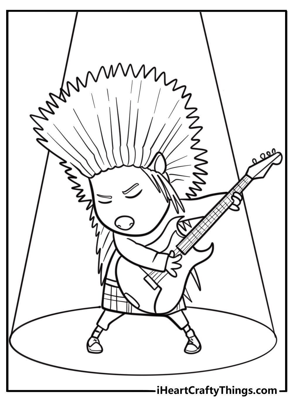 25 Free Sing Coloring Pages For Kids