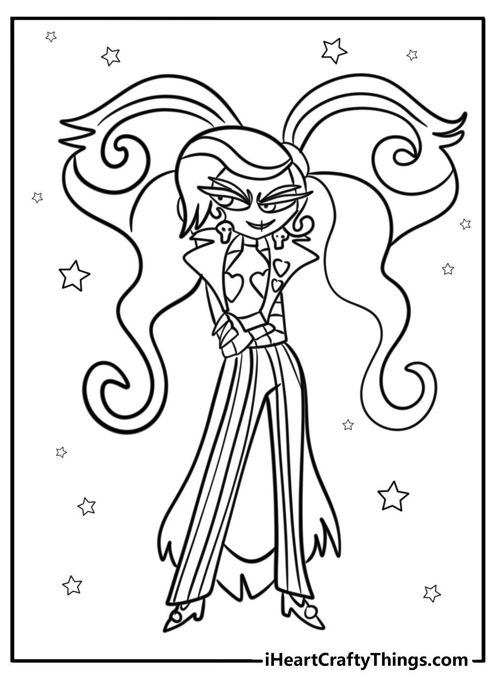 26 New Hazbin Hotel Coloring Pages 100 Free To Print 