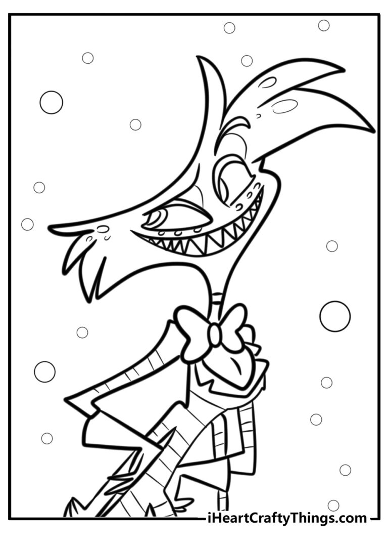 26 New Hazbin Hotel Coloring Pages 100 Free To Print