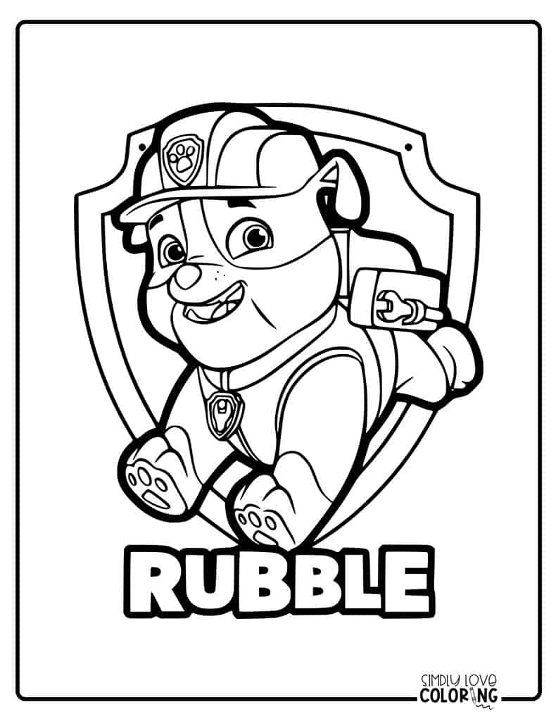 cartoon character coloring pages