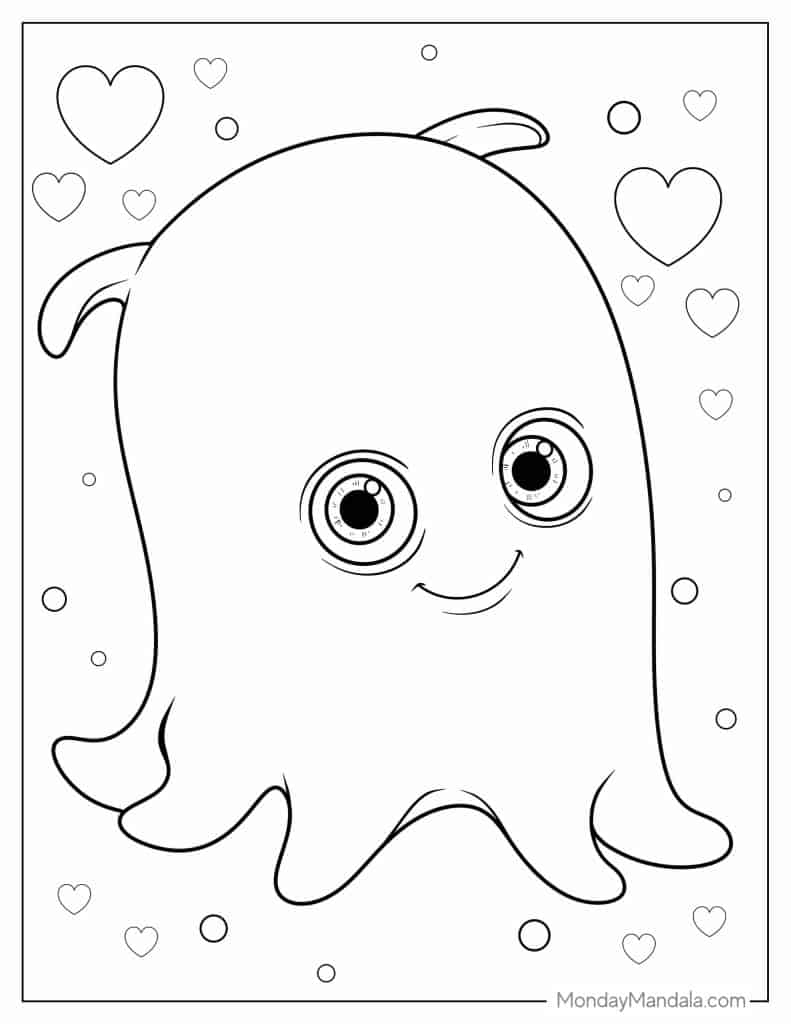 finding nemo characters coloring pages