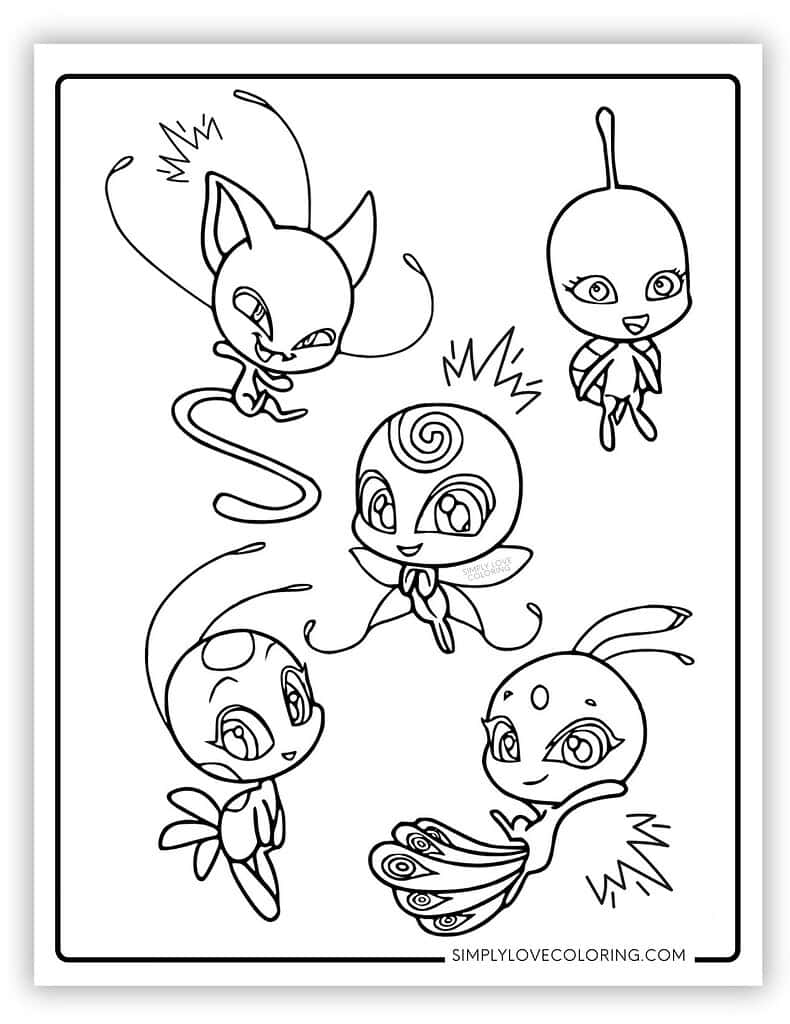 28 Miraculous Ladybug Coloring Pages Free PDF Printables Simply Love Coloring
