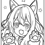 28 New Anime Girl Coloring Pages 100 Free To Print 