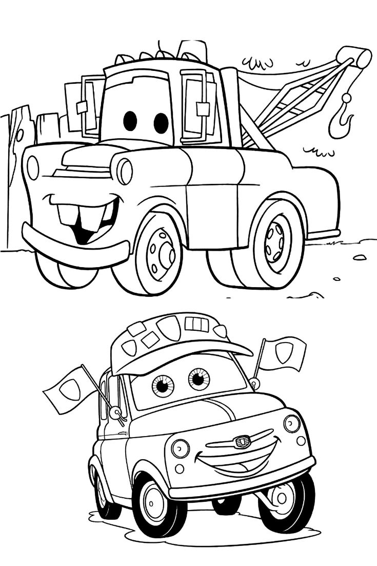 30 Car Coloring Pages For Kids