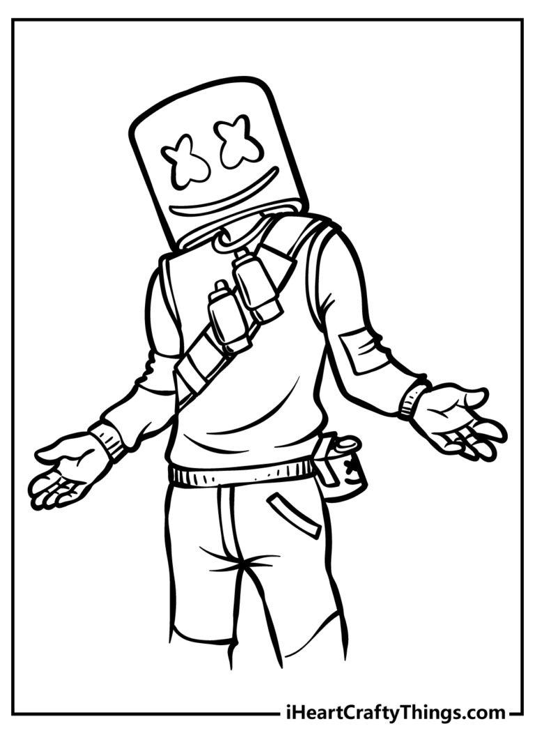 30 Fortnite Coloring Pages For Kids 100 Free Printables