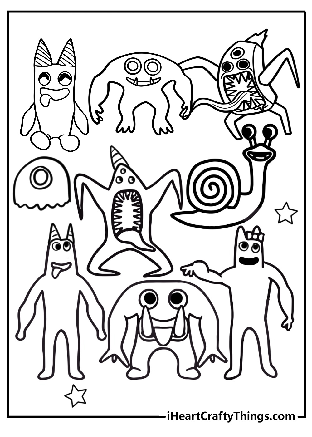 30 New Garten Of Banban Coloring Pages 100 Free To Print 