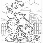 34 Plant Vs Zombies Coloring Pages Free PDF Printables 