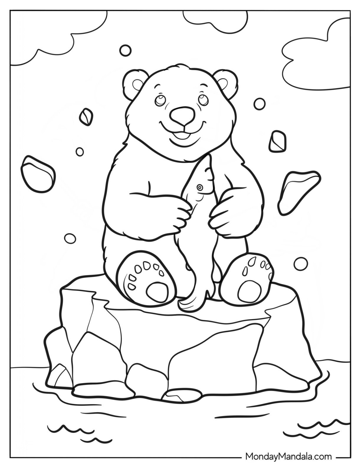 35 Arctic Animals Coloring Pages Free PDF Printables 