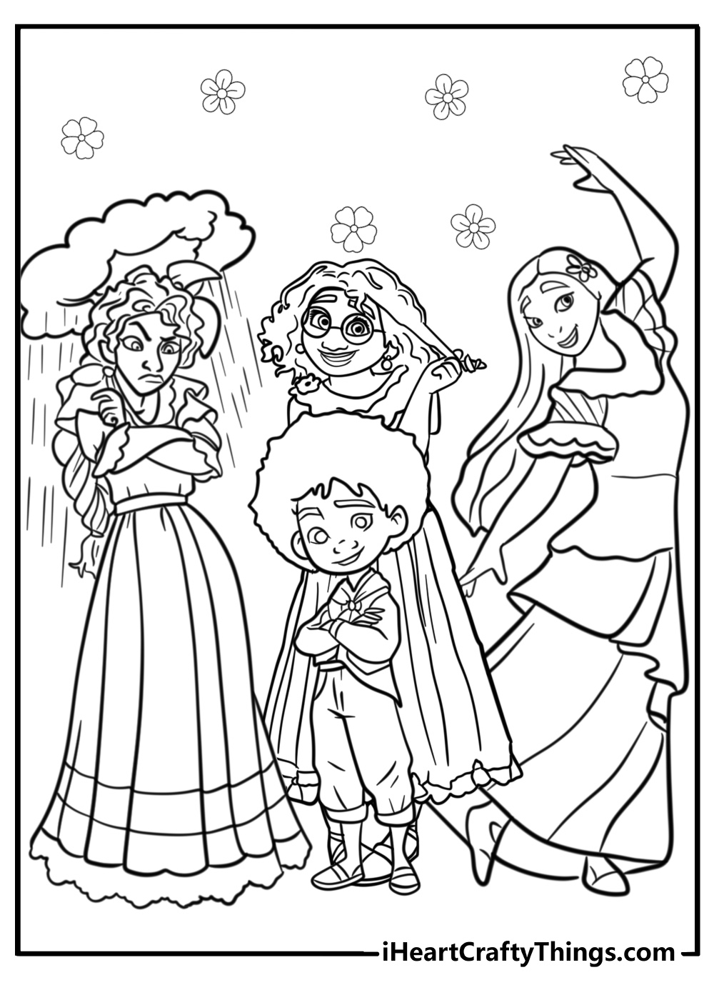 free character coloring pages printable