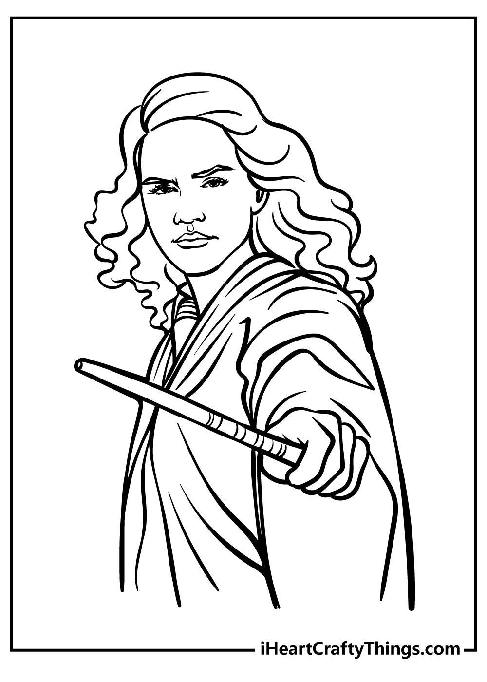 coloring pages of harry potter characters