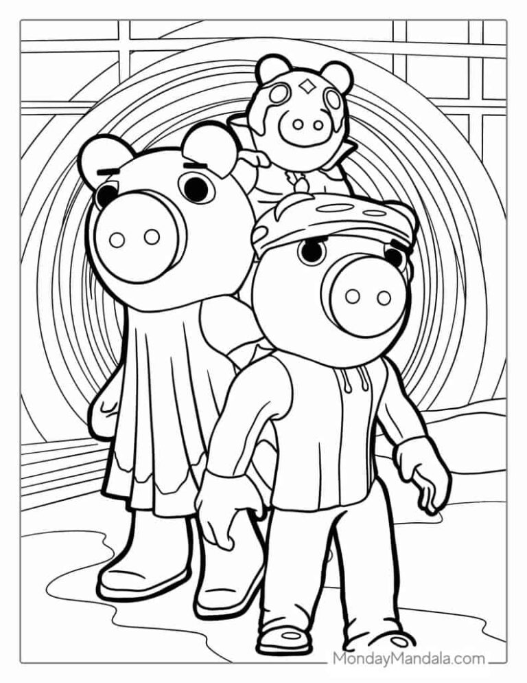 40 Roblox Coloring Pages Free PDF Printables