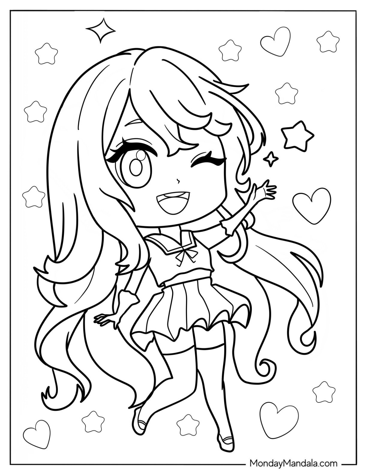 43 Chibi Coloring Pages Free PDF Printables 43 Chibi Coloring Pages Free PDF Printables