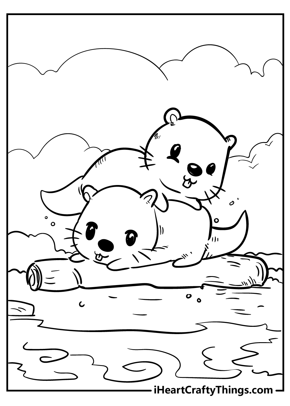 cute printable animal coloring pages
