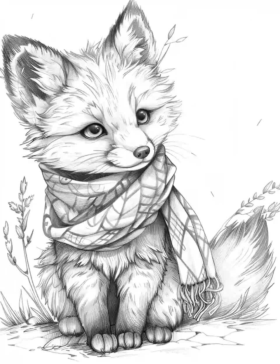 forest animal coloring pages