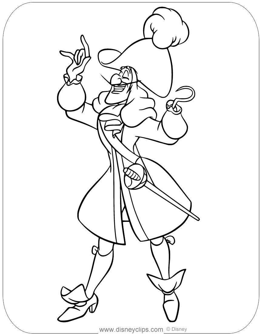 50 Printable Peter Pan Coloring Pages Disneyclips