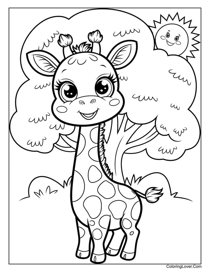 cute coloring pages animals