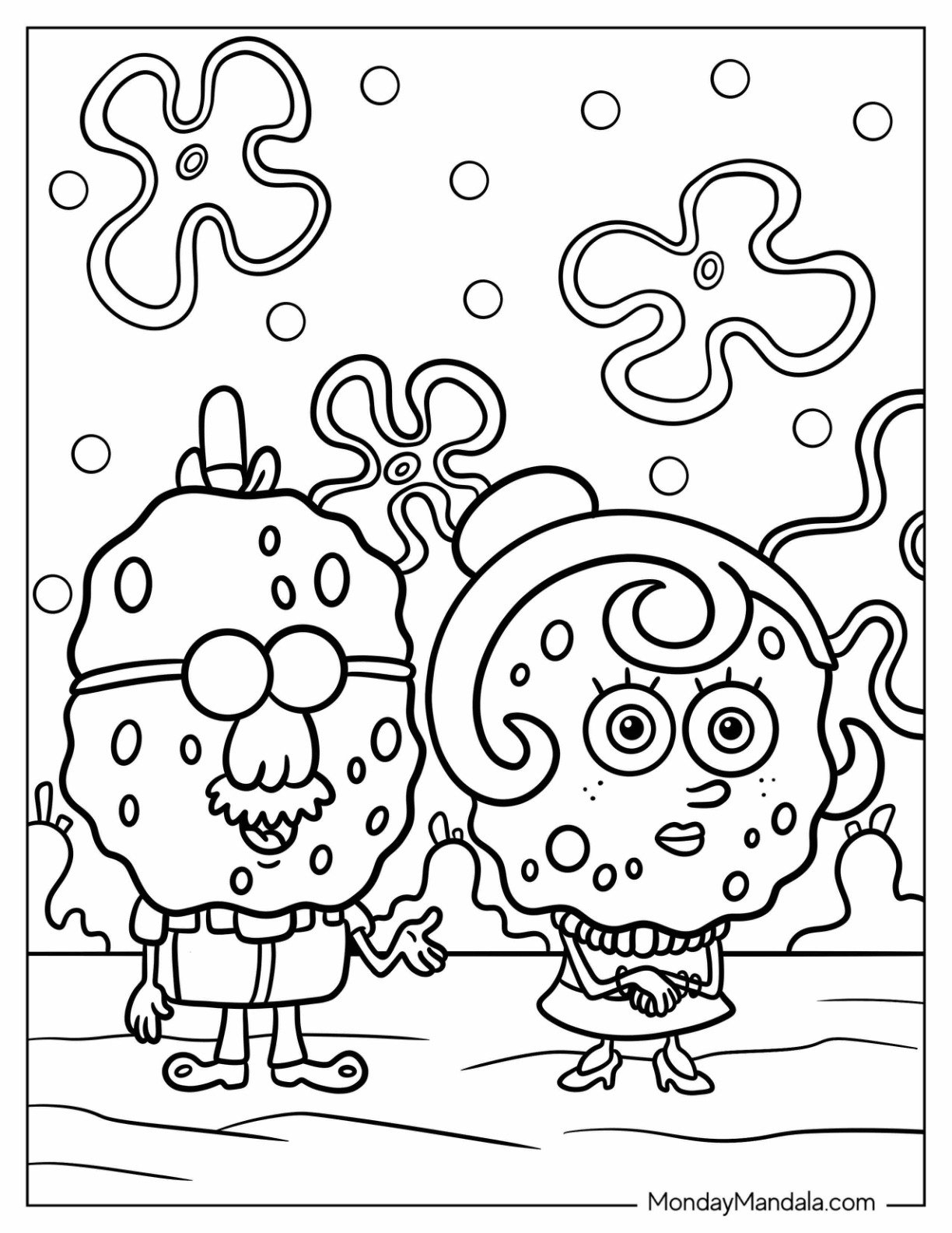 58 SpongeBob Coloring Pages Free PDF Printables 