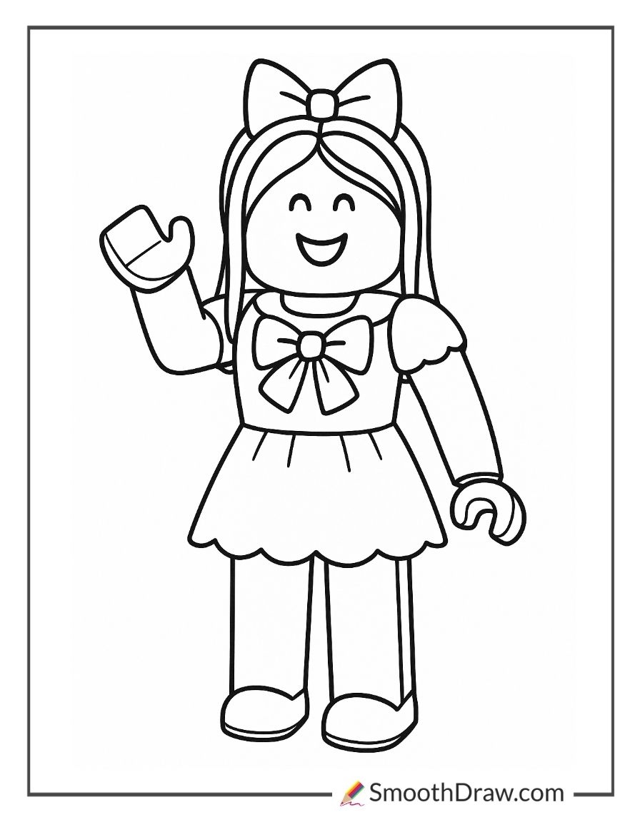 70 Roblox Coloring Pages For Kids Smooth Draw