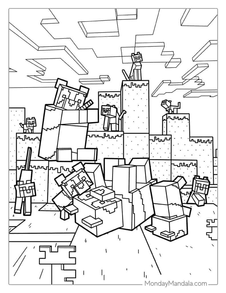 88 Minecraft Coloring Pages Free PDF Printables 88 Minecraft Coloring Pages Free PDF Printables
