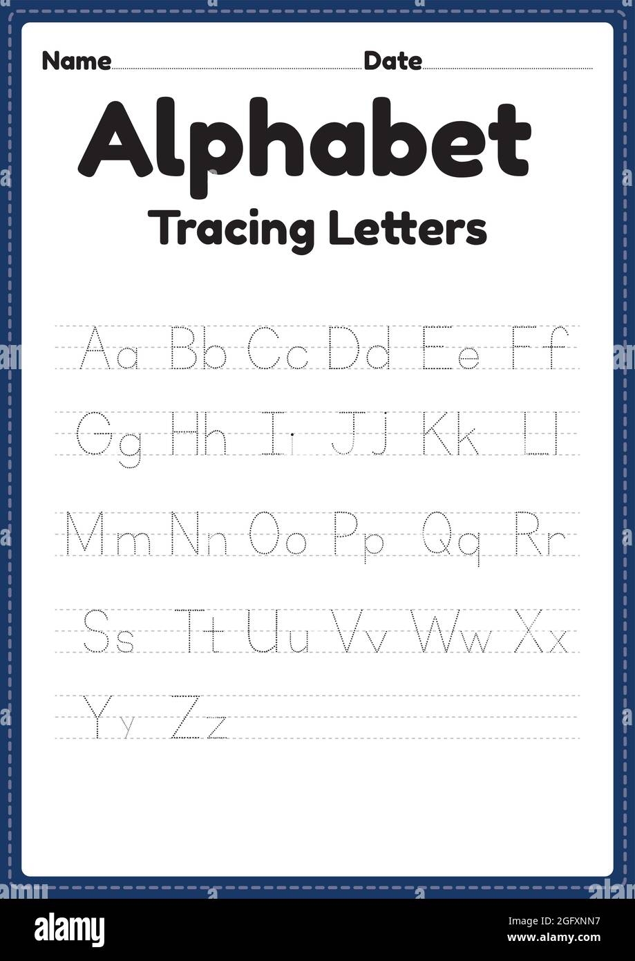 printable traceable alphabet