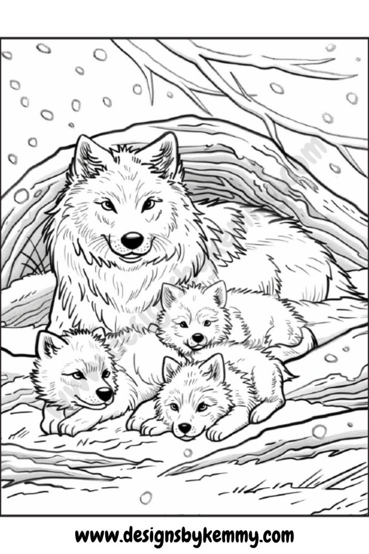 animal coloring pages realistic