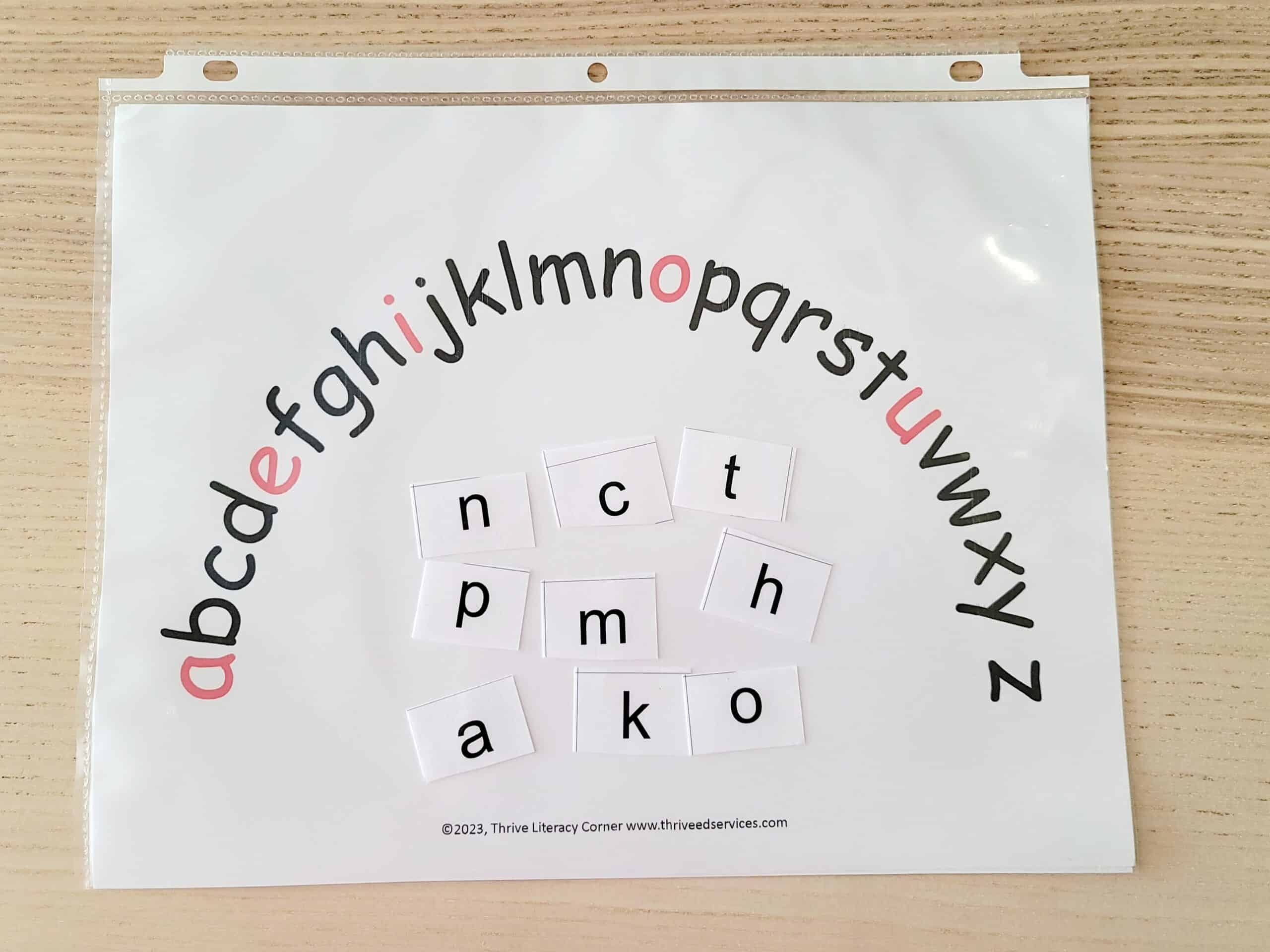 Alphabet Arc How To Use Them FREE Printable Mat