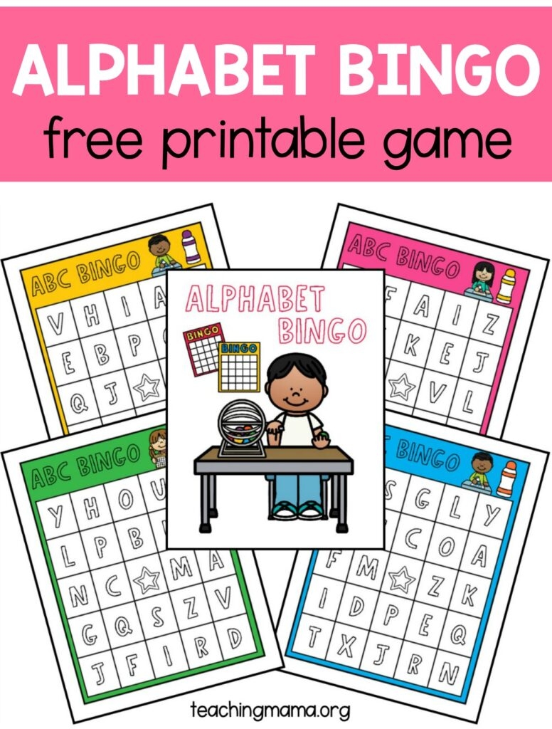 alphabet bingo printable pdf