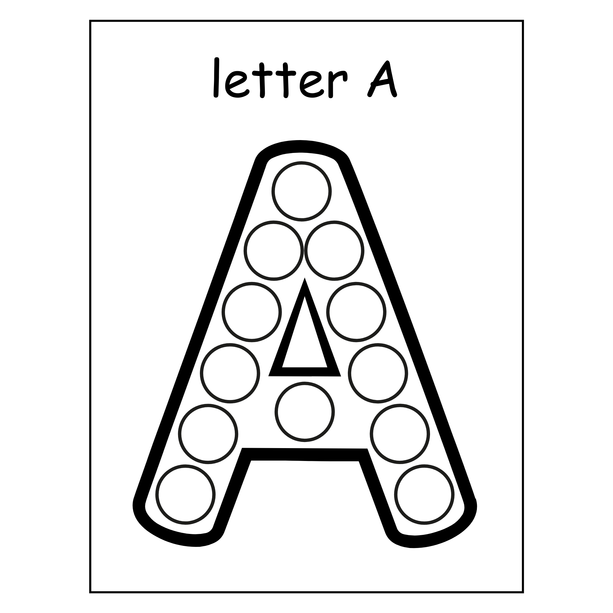 Alphabet Dot Markers Made By Teachers