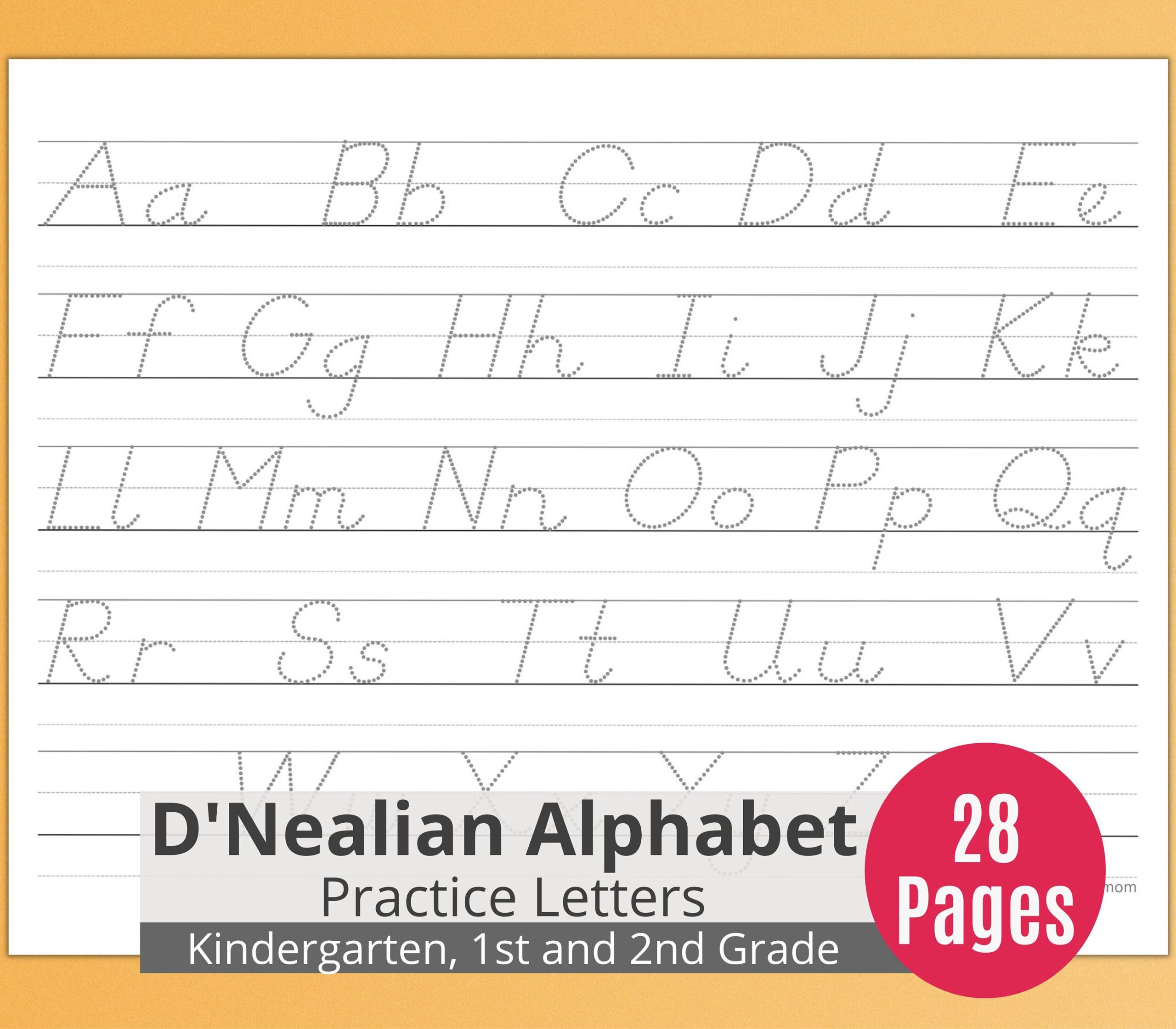 handwriting alphabet printable