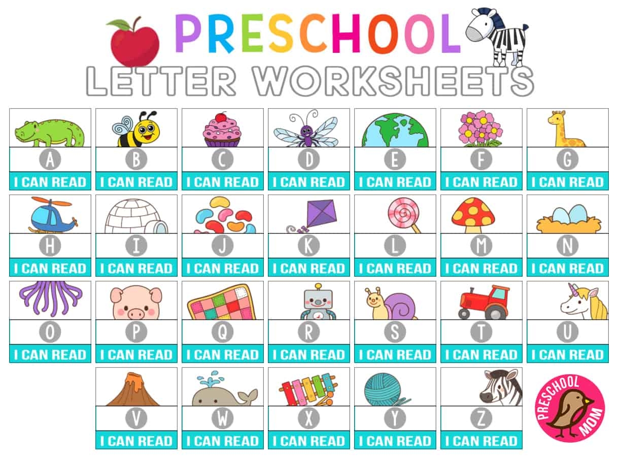 free printable alphabet worksheets