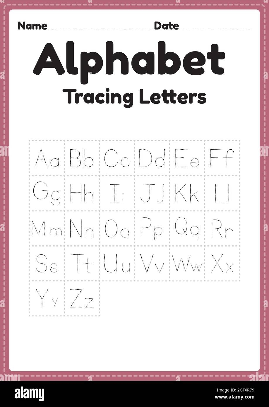 printable alphabet letters to trace