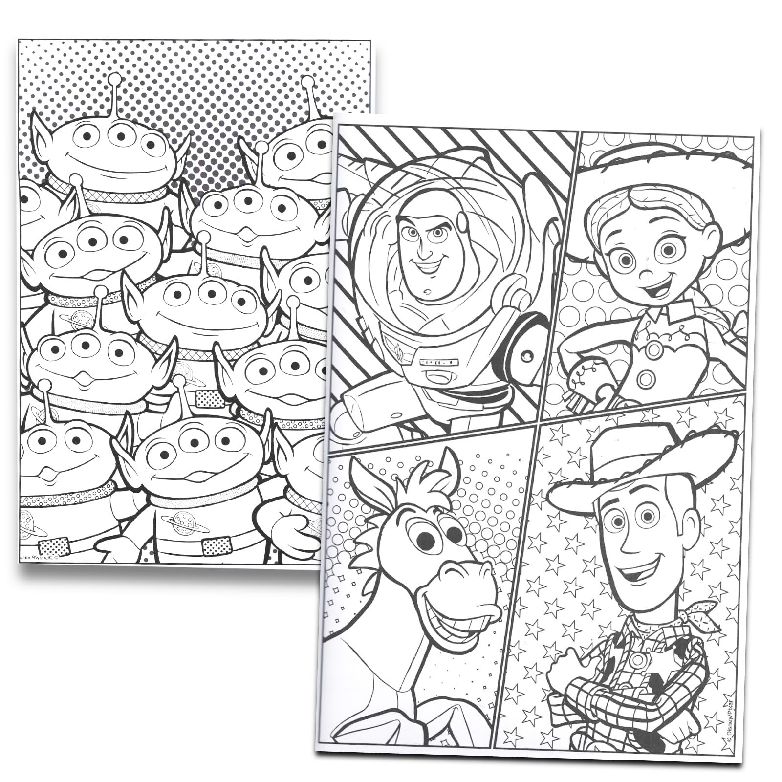 Amazon Pixar Toy Story Advanced Coloring Book Set For Teens Adults Disney Coloring Activity Book Bundle With Colored Pencils Bookmark With Buzz Lightyear Cars Incredibles Adult Relaxation Toys Games