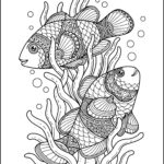 Animal Zentangle Adult Coloring Pages Printable Digital Downloadable Coloring Pages Lion Horse Elephant Owl Fish Coloring Page Bundle Etsy