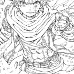 Anime Coloring Pages Free Printables 
