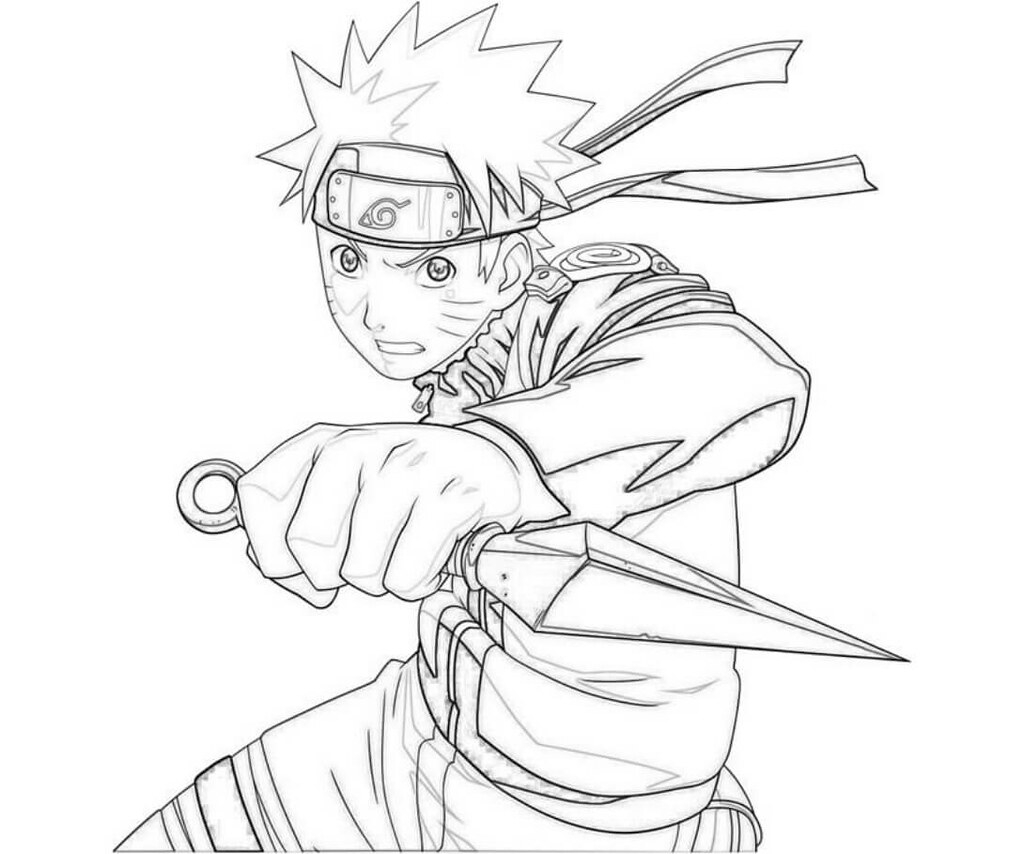 Anime Uzumaki Naruto Coloring Pages Anime Uzumaki Naruto C Flickr