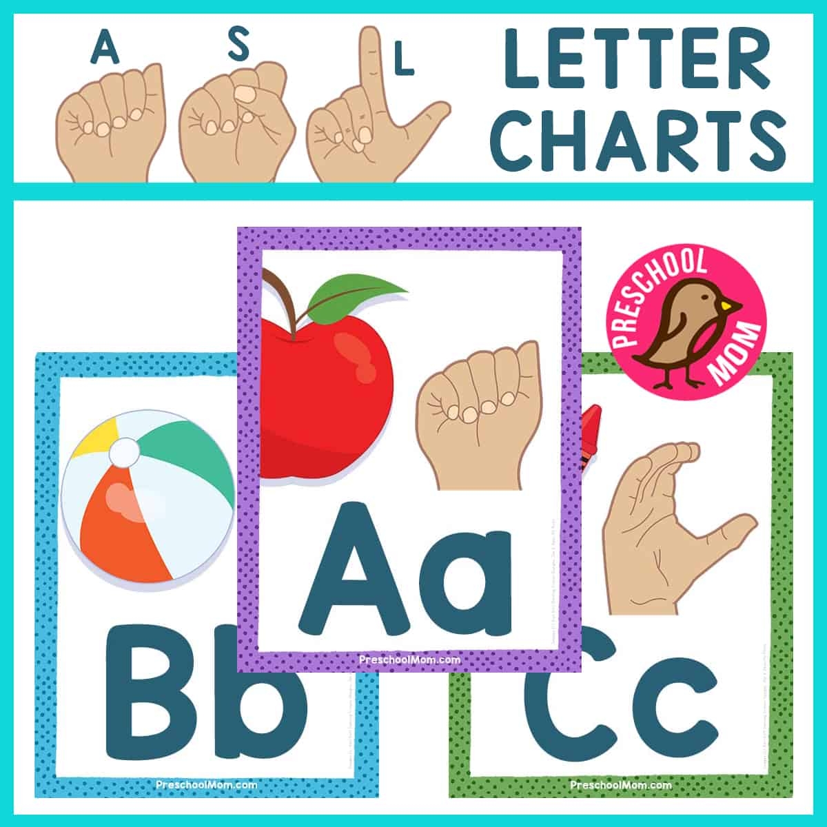 printable alphabet for sign language